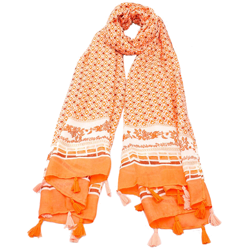 Tørklæde 1 Orange