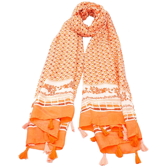 Tørklæde 1 Orange