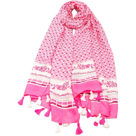 Tørklæde 1 Pink